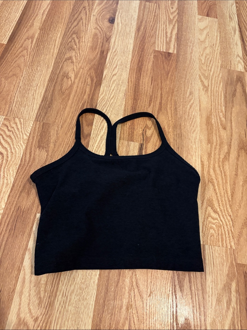 Spacedye Slim Racerback Cropped Tank | S